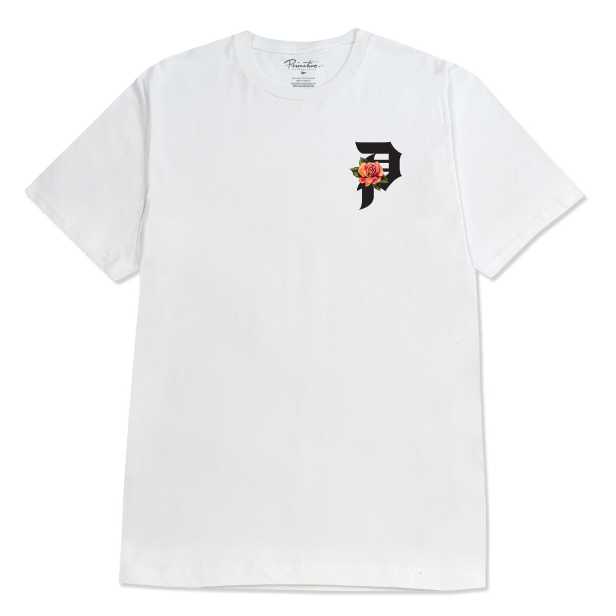 Primitive Skate Madrid Dirty P Tee - White