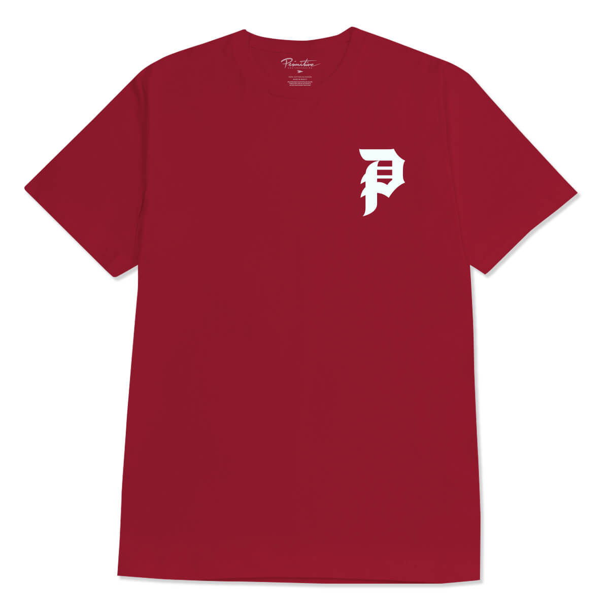 Primitive Skate Bygone Tee - Cardinal