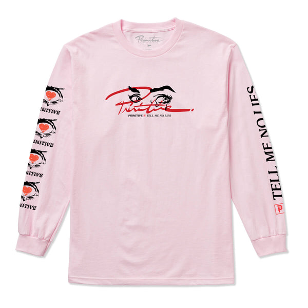Primitive Skate Truth LS Tee - Pink