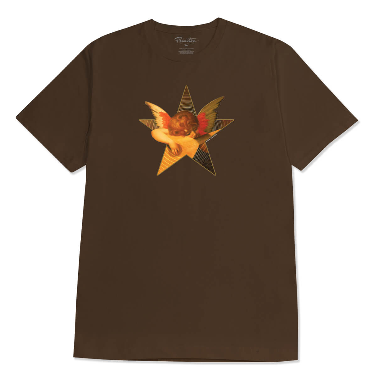 Primitive Skate Serenity HW Tee - Brown