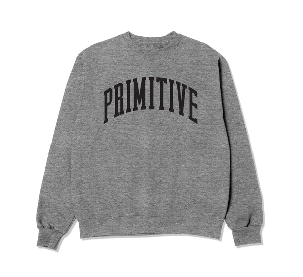 COLLEGIATE ARCH CREWNECK