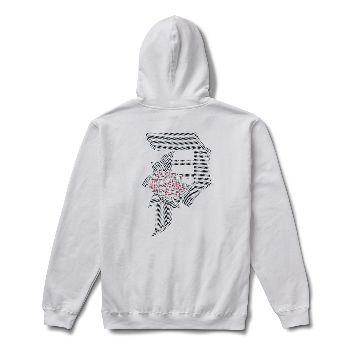Primitive Skate Dirty P Rhinestone Rose Hood